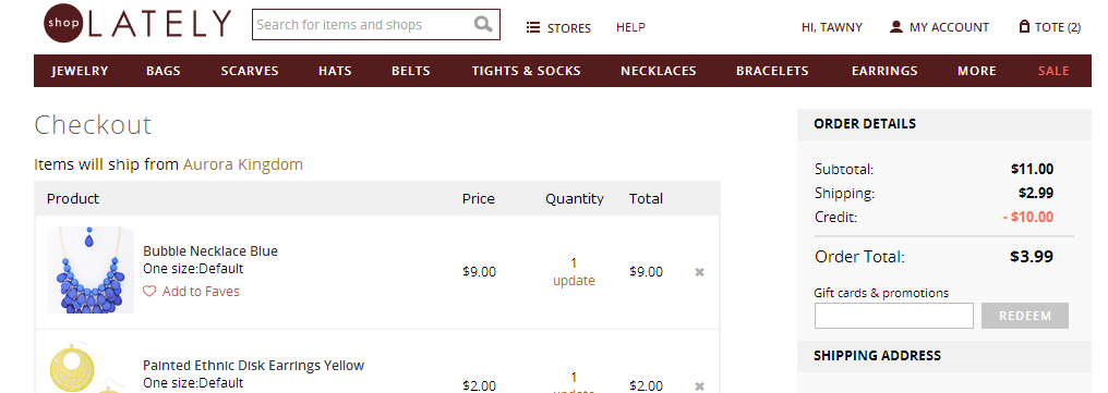 Shoplatelyfree