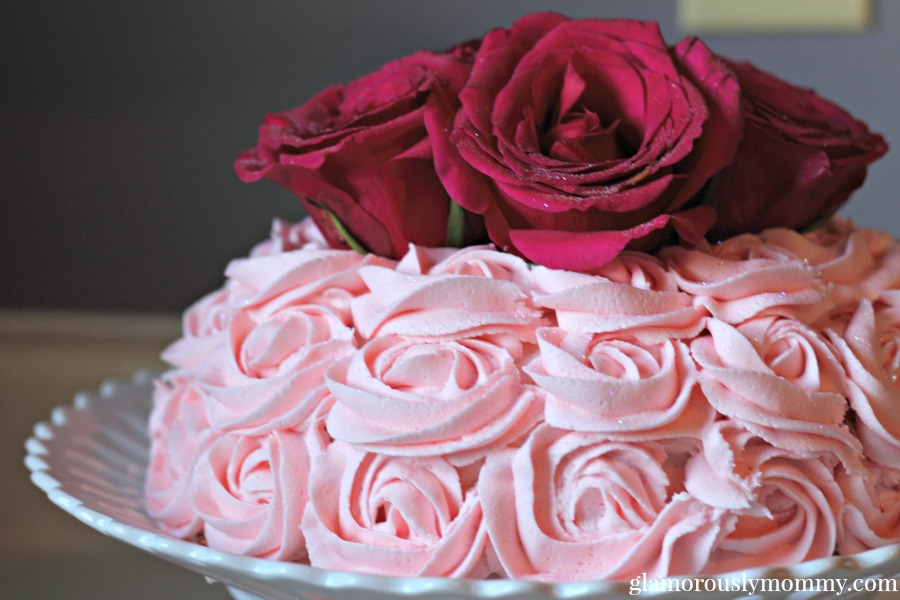 How To Make A Diy Rosette Cake